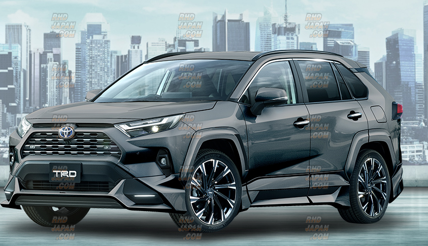 TRD Street Monster Over Fender Set Gray Metallic - RAV4 AXAH52